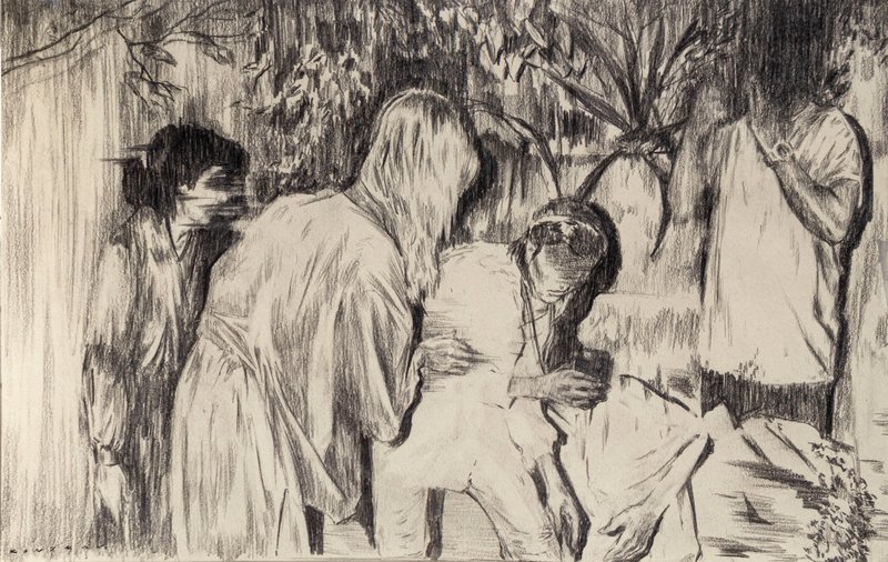 Peyman Konjkav, In the Yard, 2020