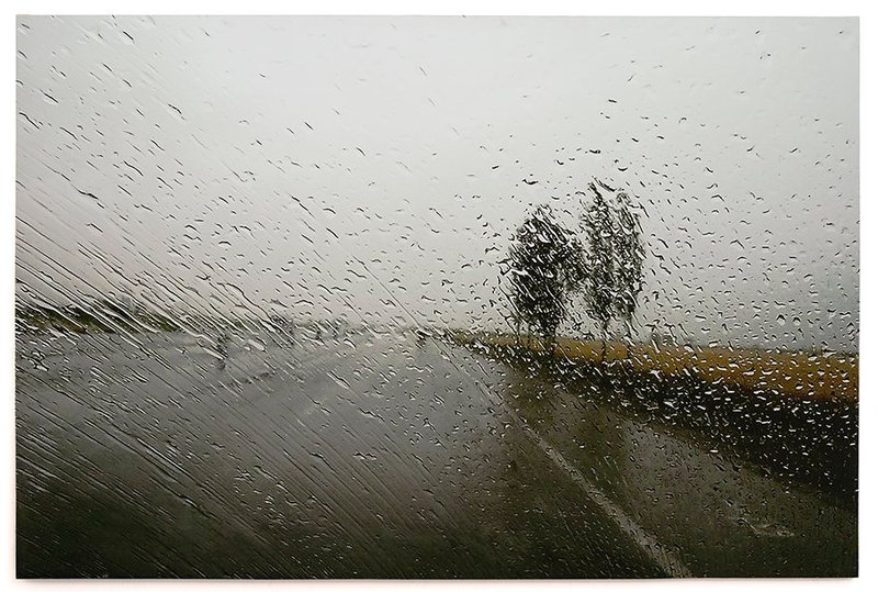 Abbas Kiarostami, Rain Series N.1, 2007