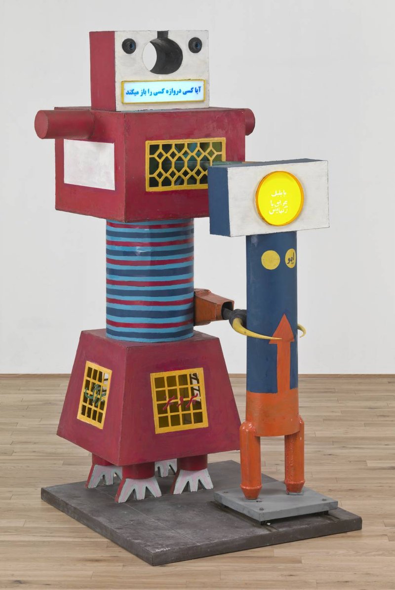 Parviz Tanavoli, The Poet and the Beloved of the King, 1964