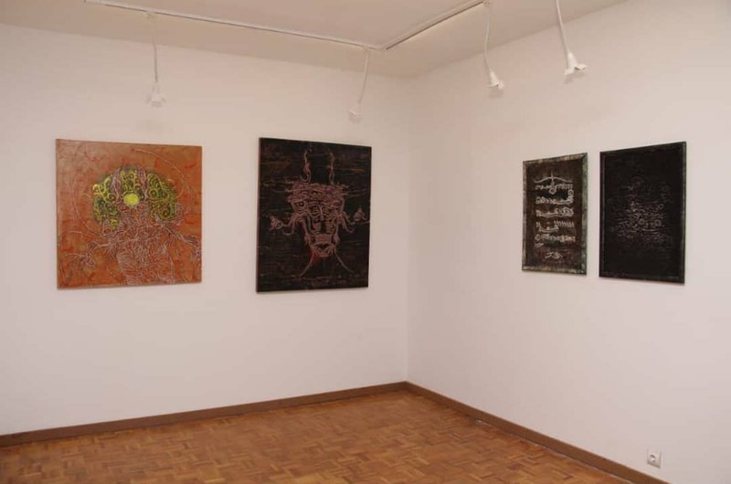 Like a demon, installation view