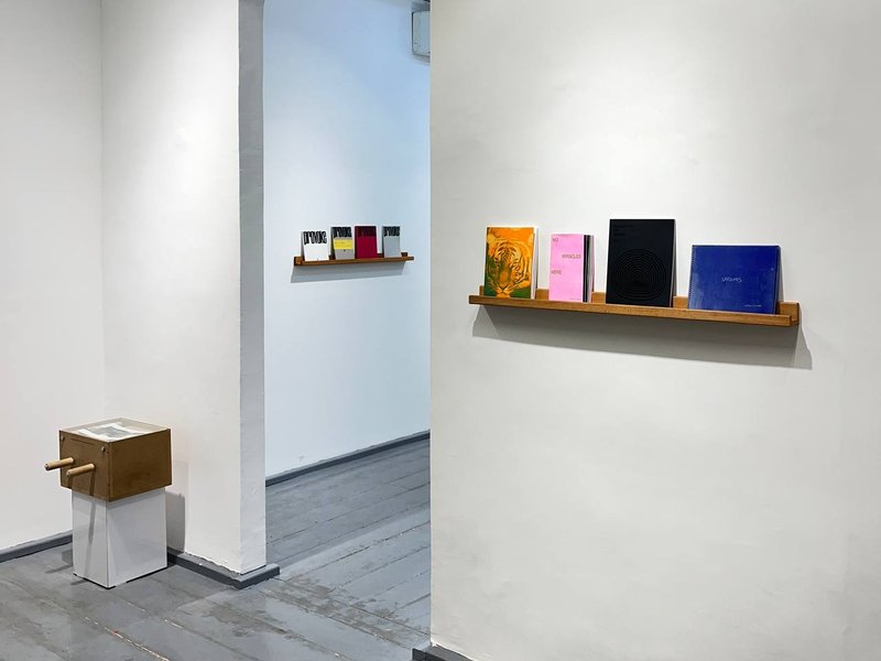 Book and Artist, installation view