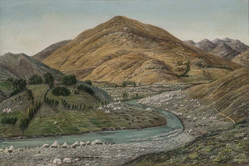 Mohammad Ghaffari, The Royal Lodge, 1882