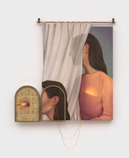 Arghavan Khosravi, Behind a Curtain, 2026