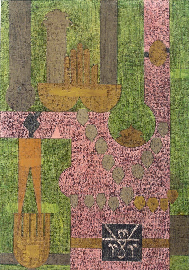 Faramarz Pilaram, Untitled (Composition 8), 1960