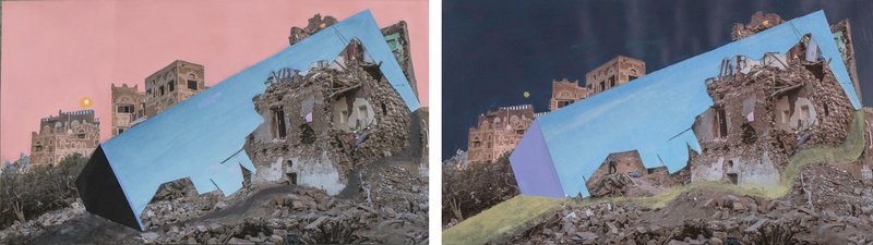 Hesam Rahmanian, Sky’s Falling, 2018