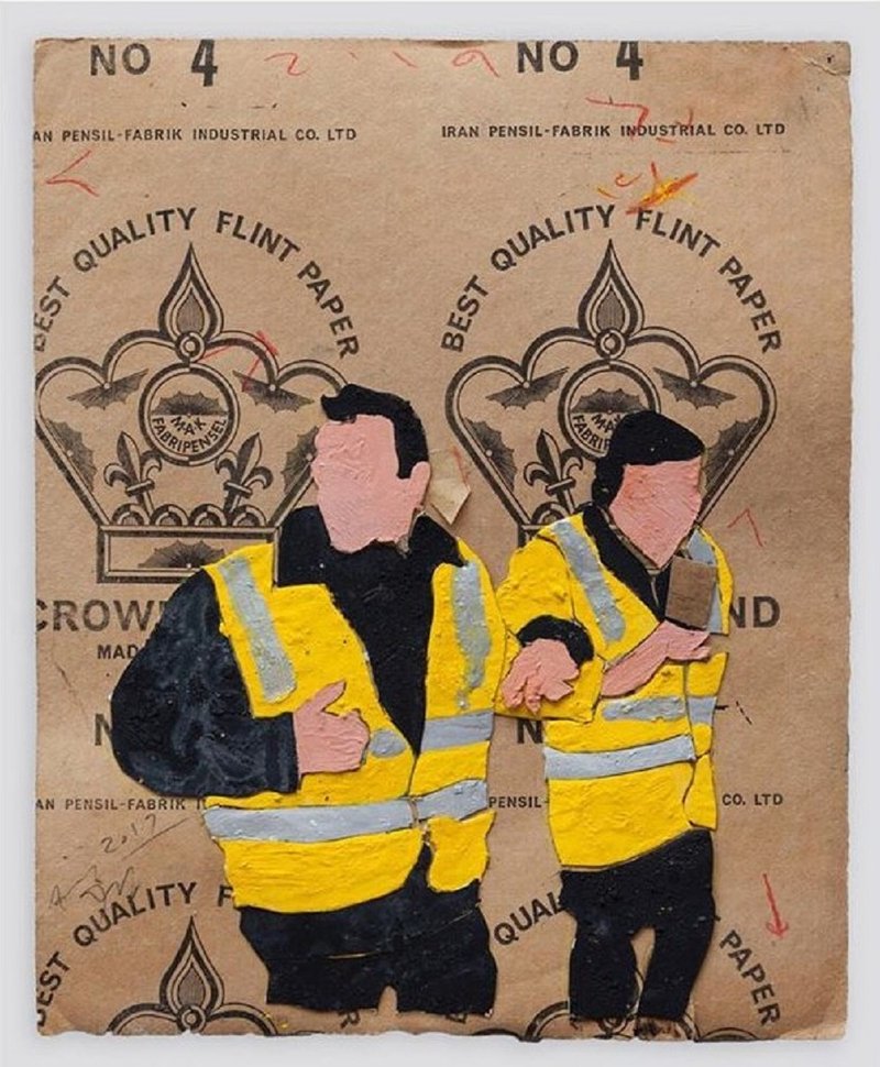 Mojtaba Amini, Yellow Movements, 2019