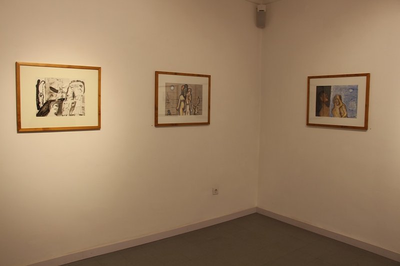 Drawing Exhibition, installation view