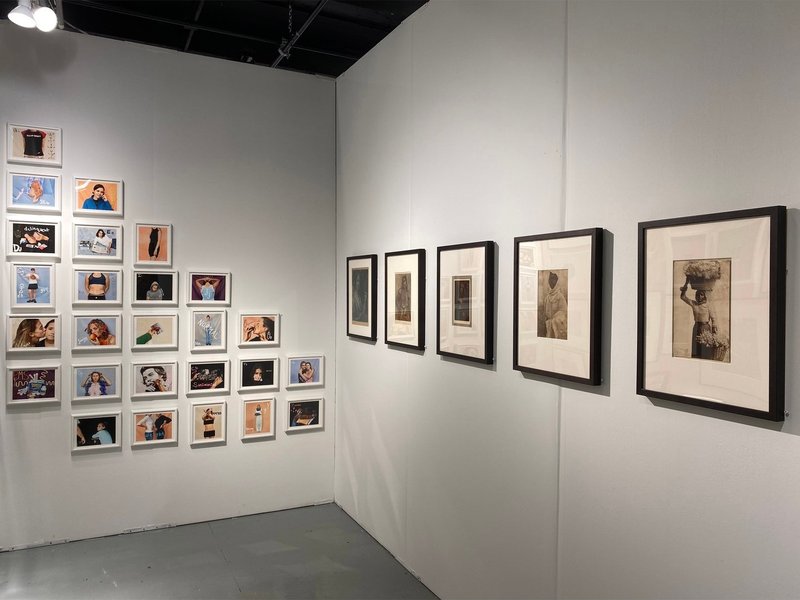 Installation view.
