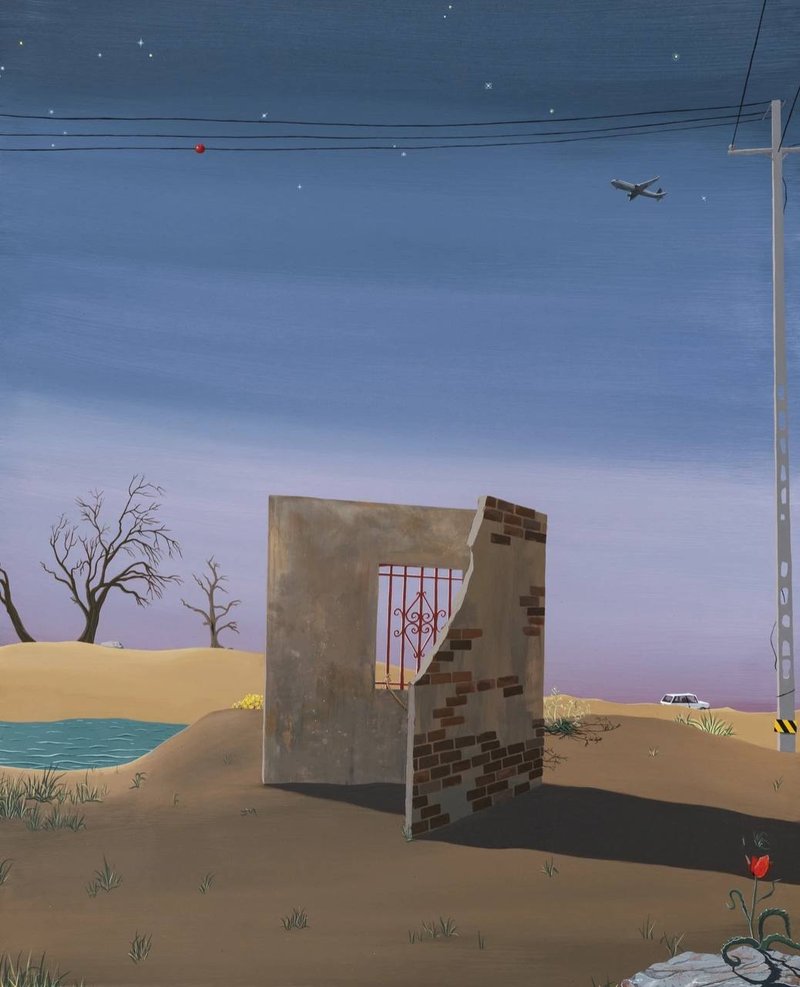 Azadeh Nia, Corner, 2024
