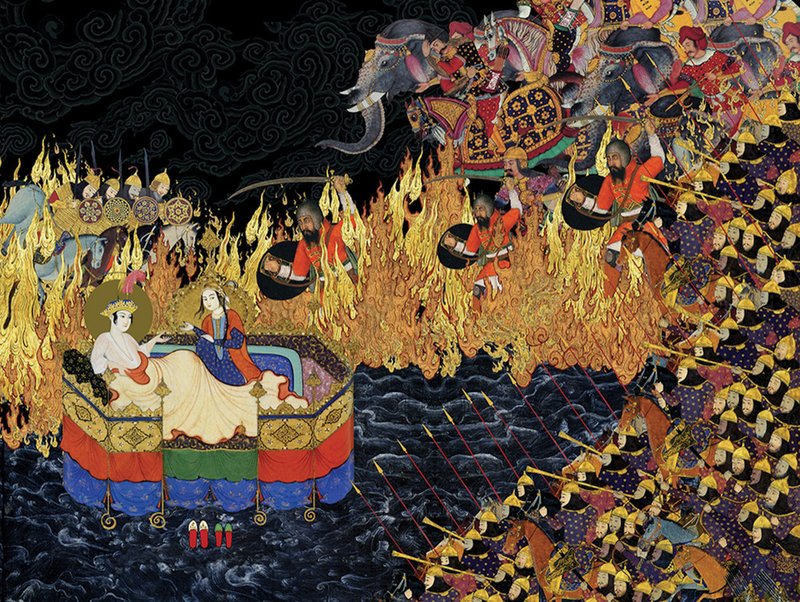 Hamid Rahmanian, The Nightmare of Siavosh, 2010