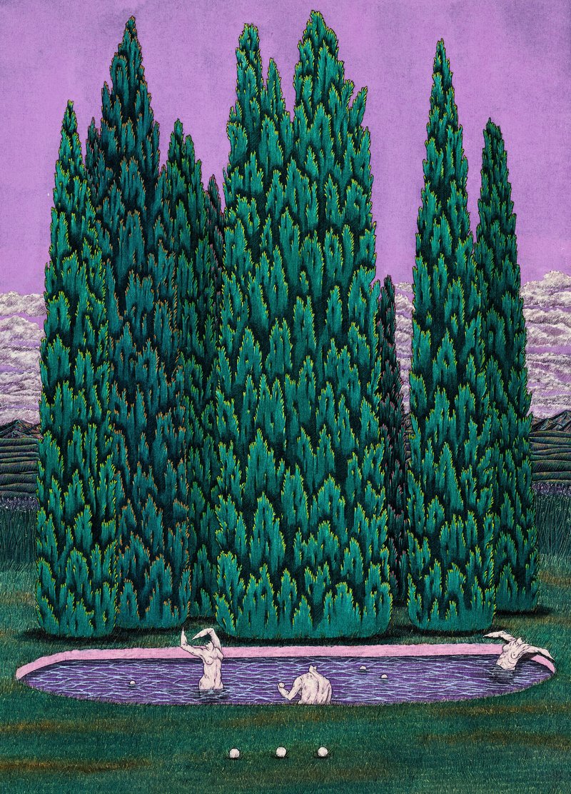 Mona Hoseinzadeh, The Three Graces at Leisure, 2024