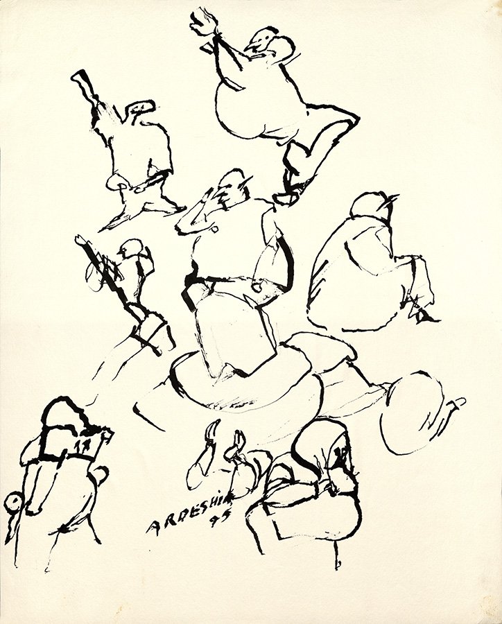 Ardeshir Mohassess, Untitled, 1995