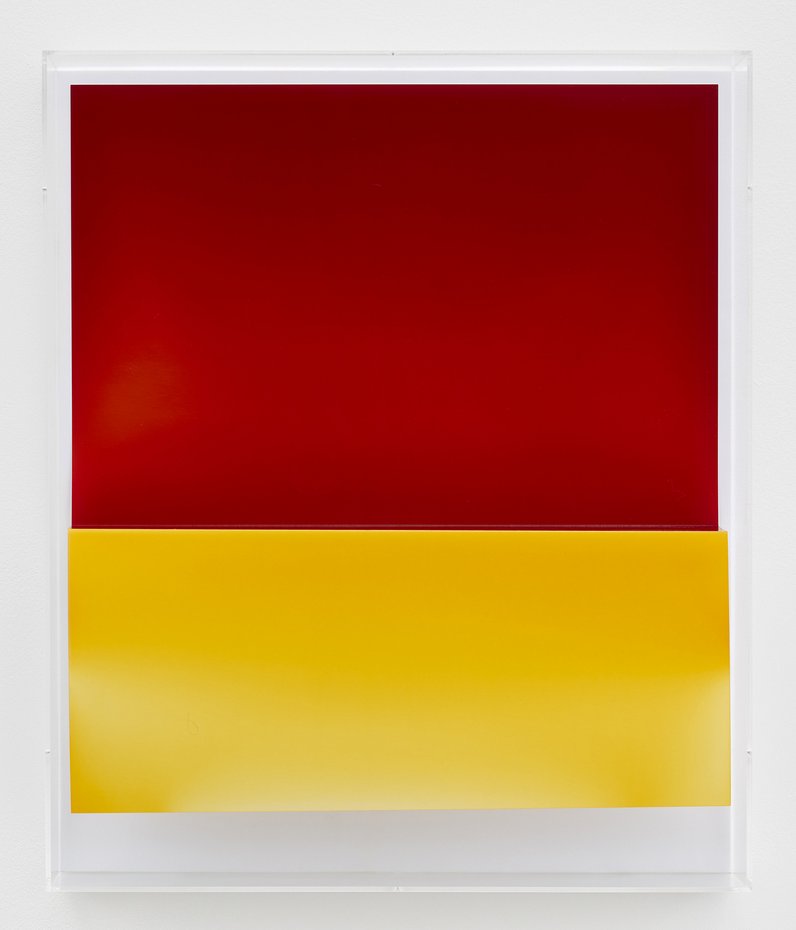 Wolfgang Tillmans, Lighter, red / yellow III, 2024