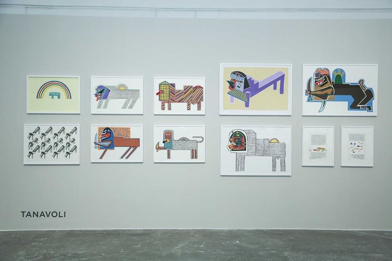 Iran Print, installation view