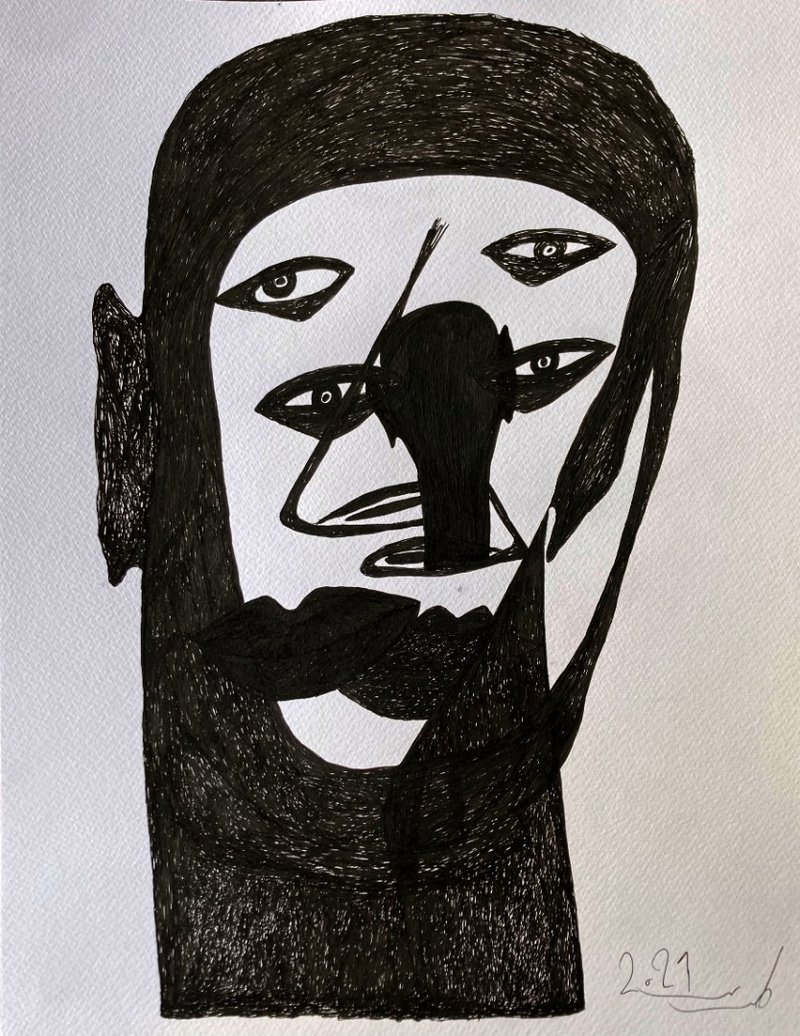 Hosein Tadi, Untitled, 2021