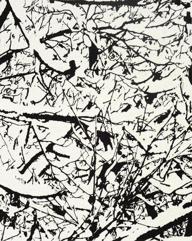 Farhad Moshiri, First Snow 1D, 2018