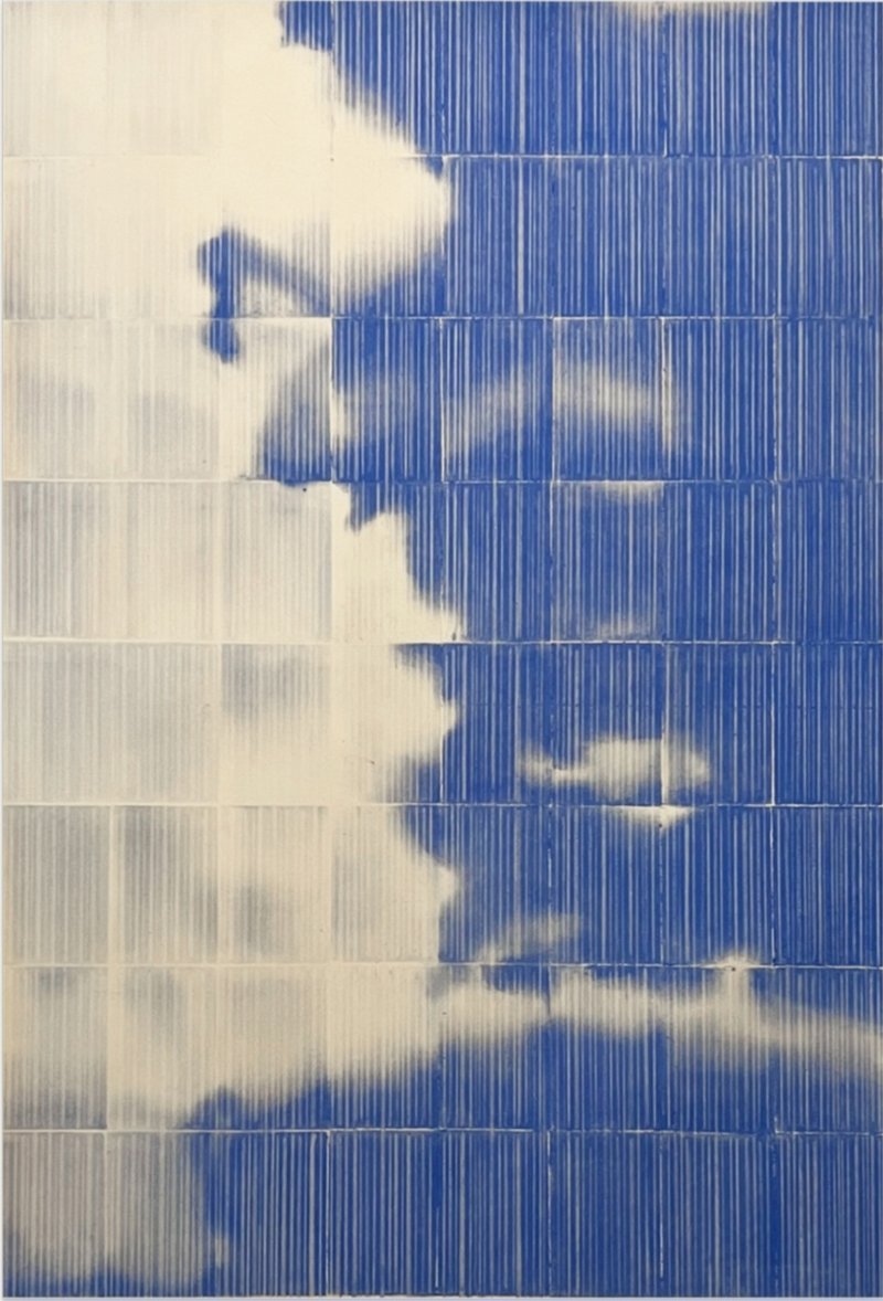 Noosha Golab, Ciel De Paris V, 2024