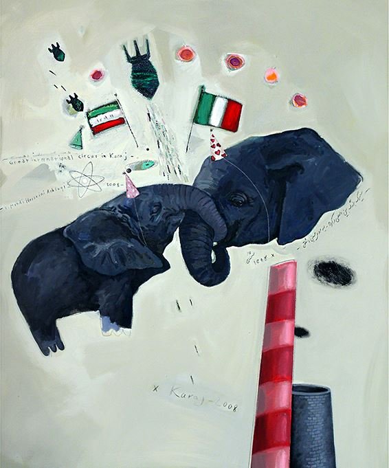 Mehdi Hosseini Ashlaghi, Great International Circuses in Karaj, 2008