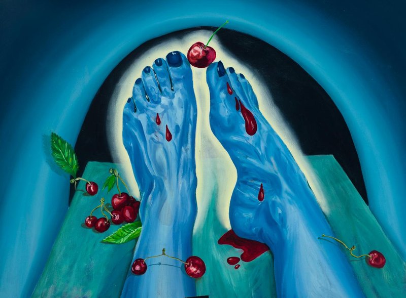 Minoo Yal Sohrabi, Still Life in the MRI Scanner, 2019