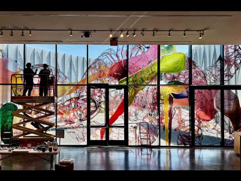 Once Within a Time, installation view