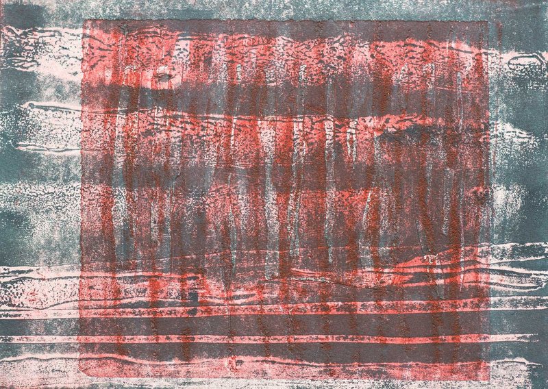 Neda Dana Haeri, Red Forest, 2014
