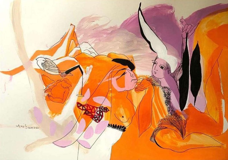Elham Moaidnia, Untitled, 2021