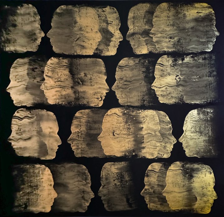 Social Chaos II (Gold), 2019