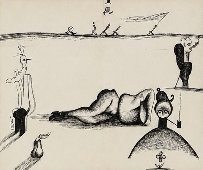 Ardeshir Mohassess, Untitled