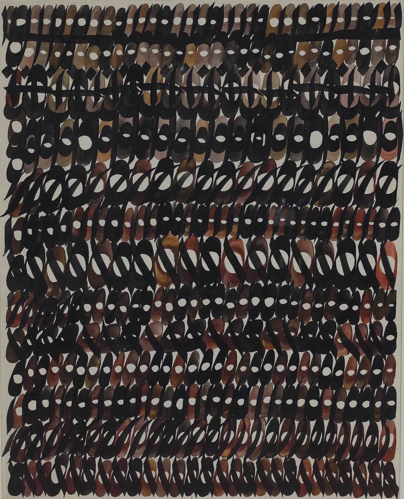 Charles Hossein Zenderoudi, Untitled, 1972