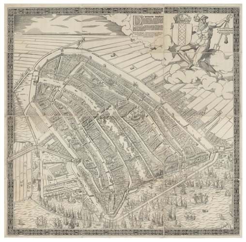 TEFAF Maastricht hosts virtual reality tour of 470-year-old Amsterdam map