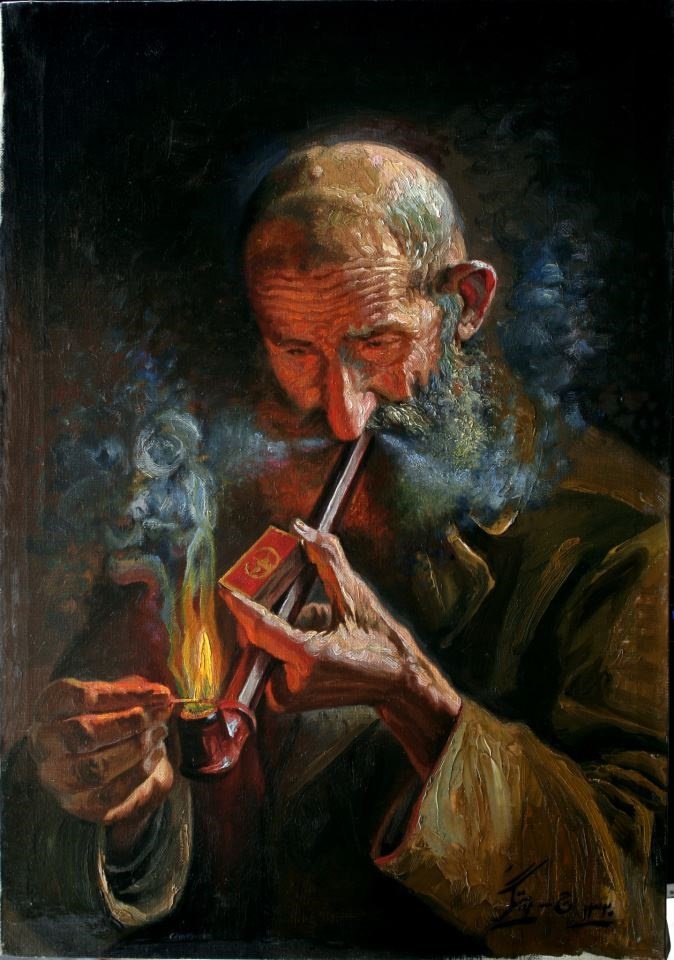 Jafar Petgar, The Old Man with a Pipe, 1941