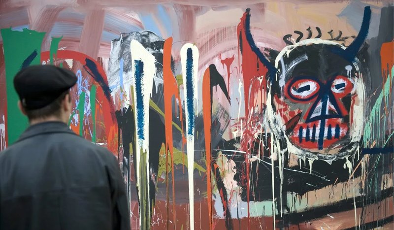 Phillips Auctions a Basquiat Painting for $70 Million