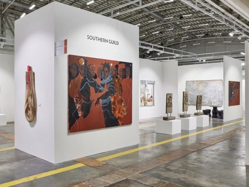 Installation view.