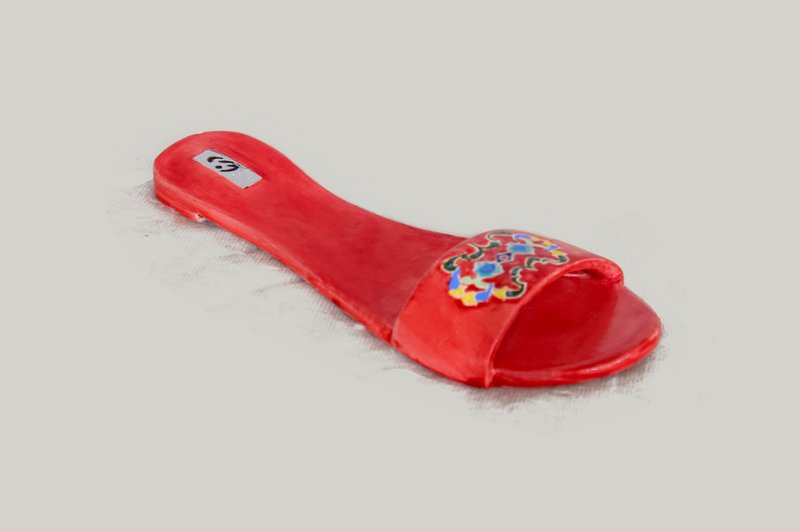 Dorna Abyak, Red Shoes, 2019
