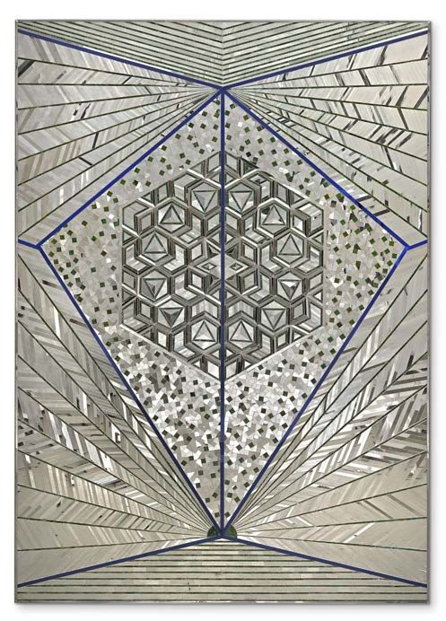 Monir Shahroudy Farmanfarmaian, Variations on the Hexagon, 2006