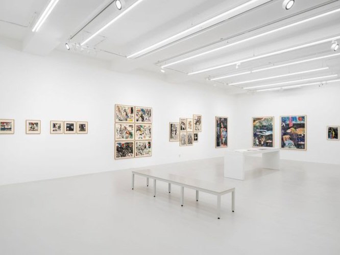 Someone Is Coming with a Flower, installation view