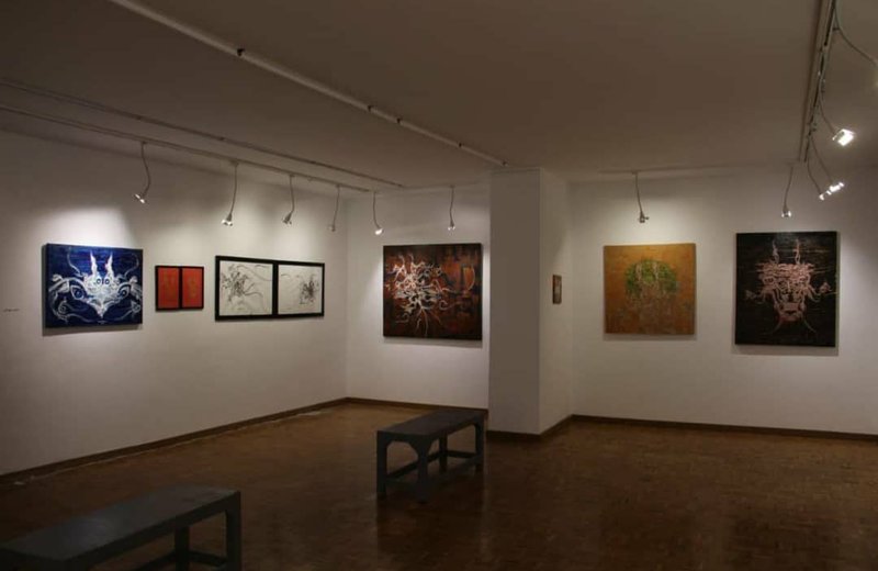 Like a demon, installation view