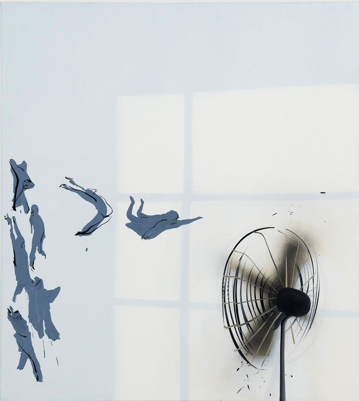 Tala Madani, Fanned out, 2026