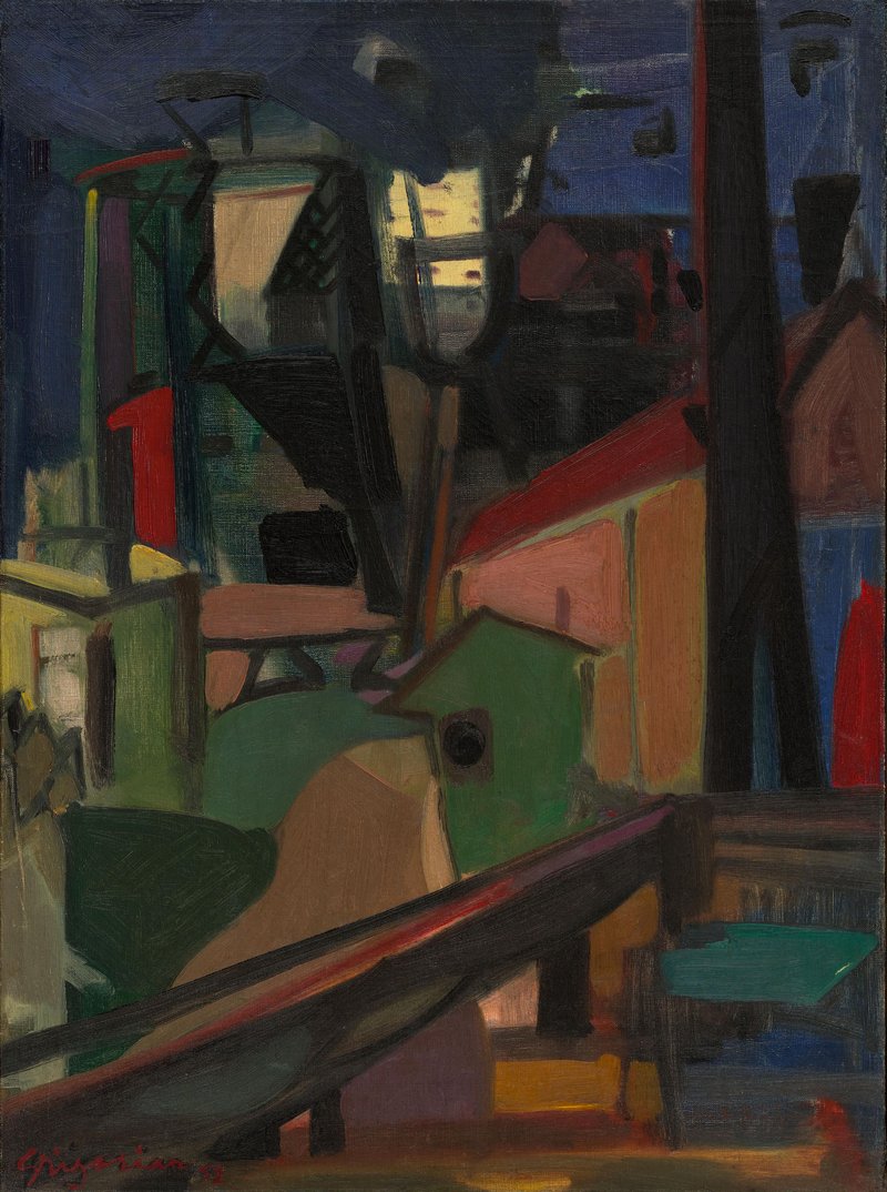 Marcos Grigorian, Cityscape, 1952