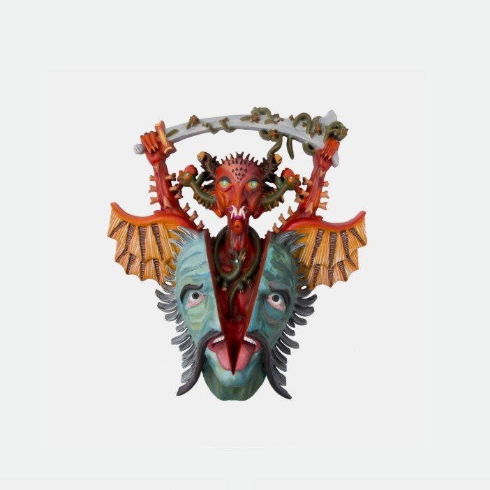 Ali Akbar Sadeghi, Mad Mask No.3, 2022