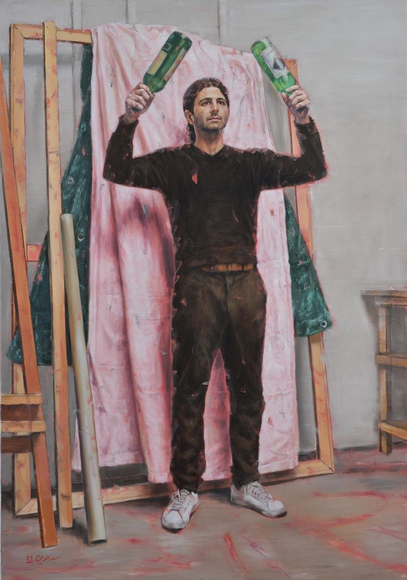 Masoud Sadedin, Empty the Bottles, 2021