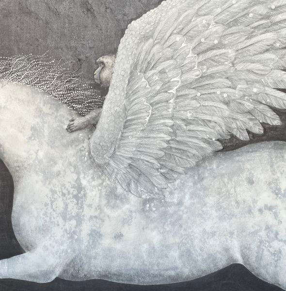 Hakuta Yoshuya, silver wings, 2024