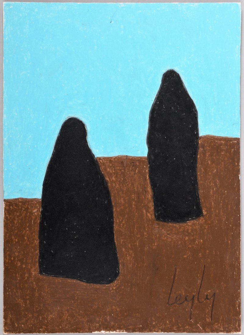 Leyly Matine Daftary, Two Women in Black Chador
