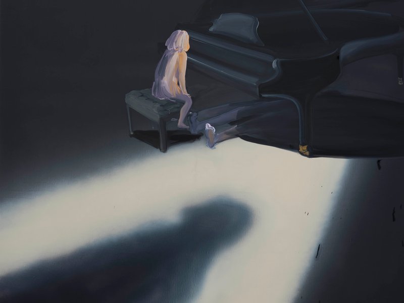 Tala Madani, Untitled (Melody), 2020