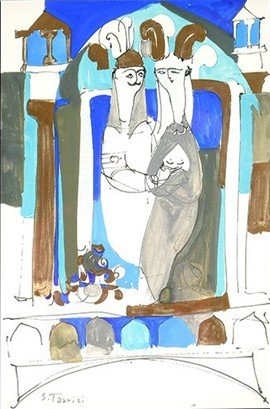 صادق تبریزی، زوج عاشق
