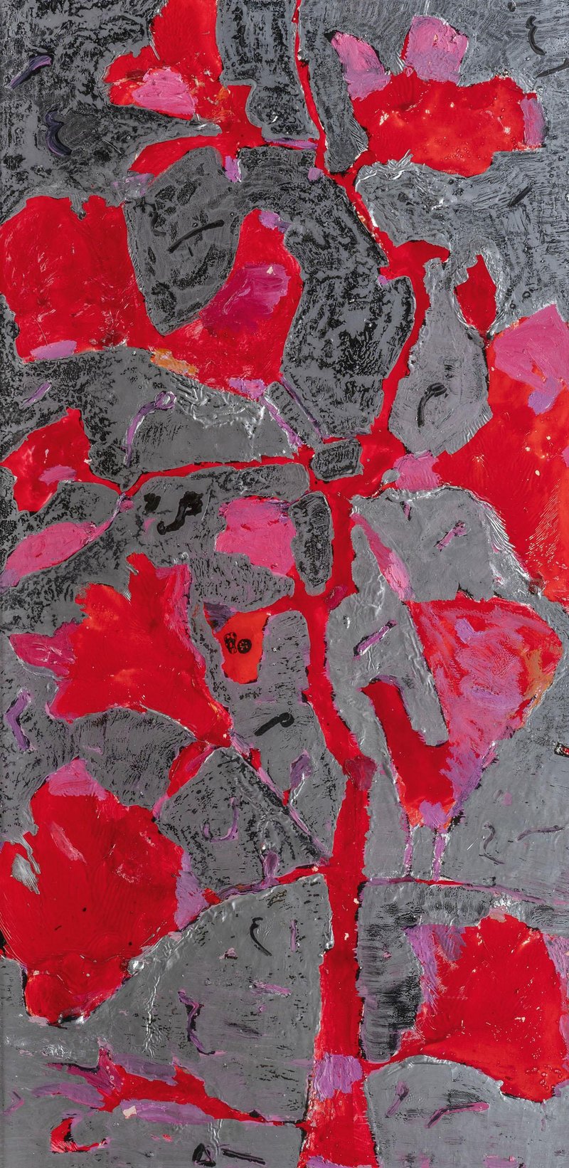 Reza Derakshani, Blossoms and Birds, 2008