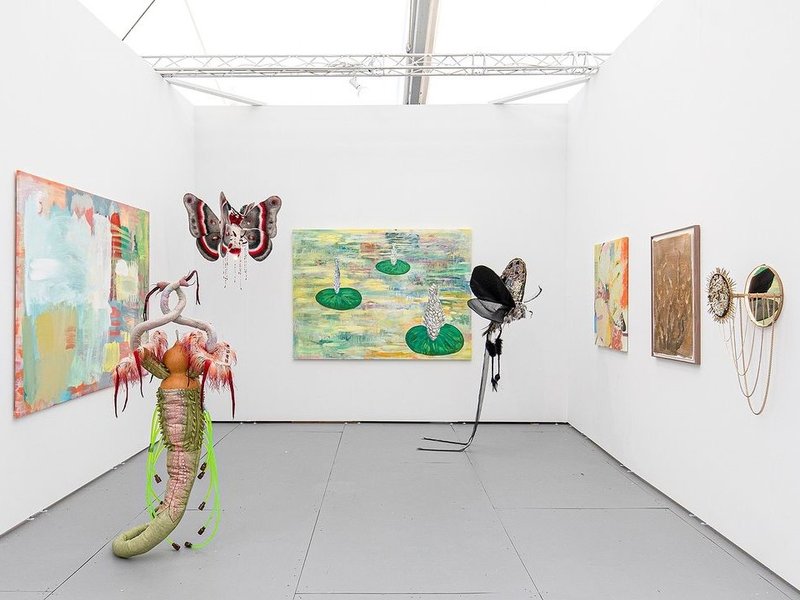 Installation view.