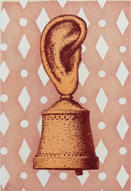 Rene Magritte, The Music Lesson or The Sound of the Bell, 1968