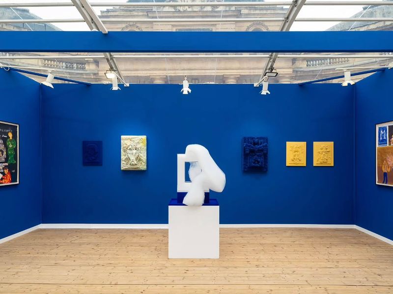 Installation view.