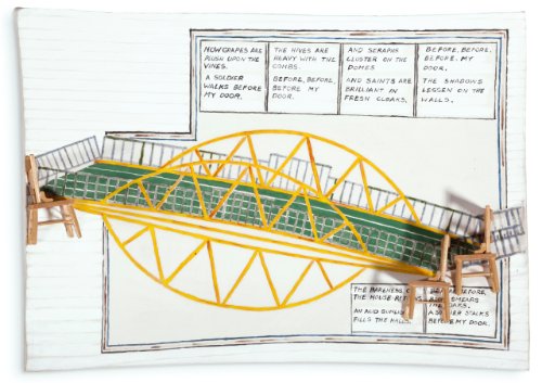Siah Armajani, Bridge with Three Chairs: a Poem by Wallace Stevens, 1992